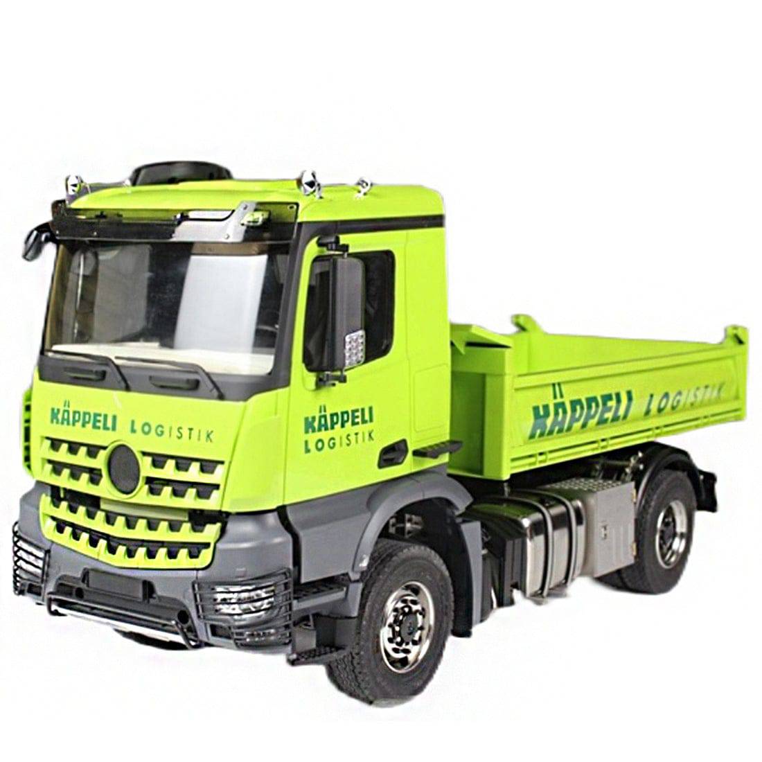 1/14 Scale 4x4 RC Dump Truck RTR Heavy Duty Hydraulic Dumper with Full Light and Sound System