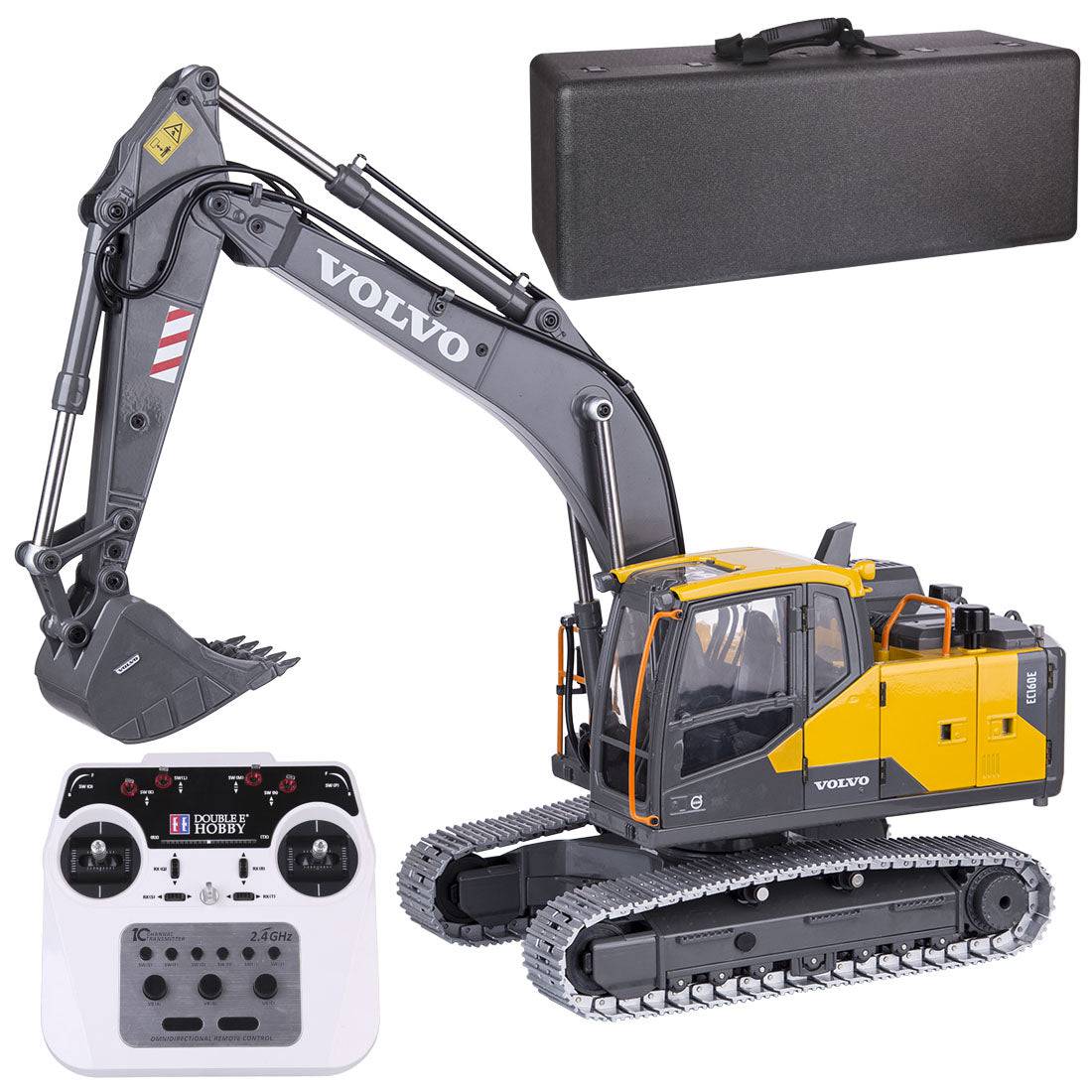1/14 Scale Heavy Duty RC Excavator All Metal 24CH Electric Drive RTR Construction Vehicle