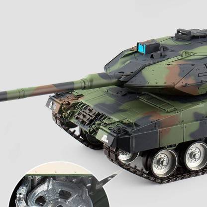 1/16 Scale German Leopard 2A6 RC Main Battle Tank Metal Ultimate Edition Smoke & Sound-helloworld7
