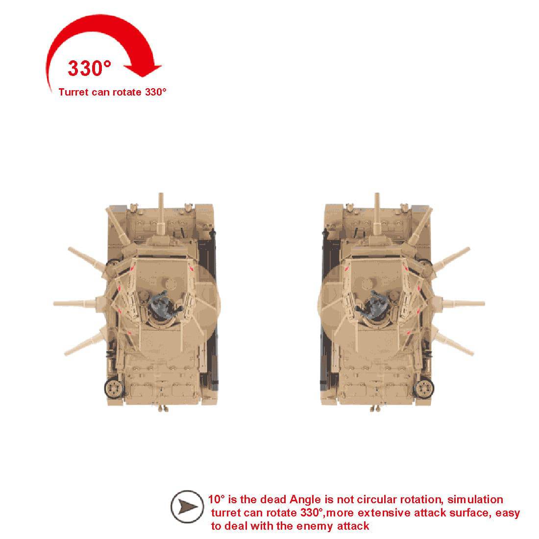 1/16 Scale German Panzer III H RC Tank Metal Ultimate Edition 6.0 System Smoke Sound-helloworld7
