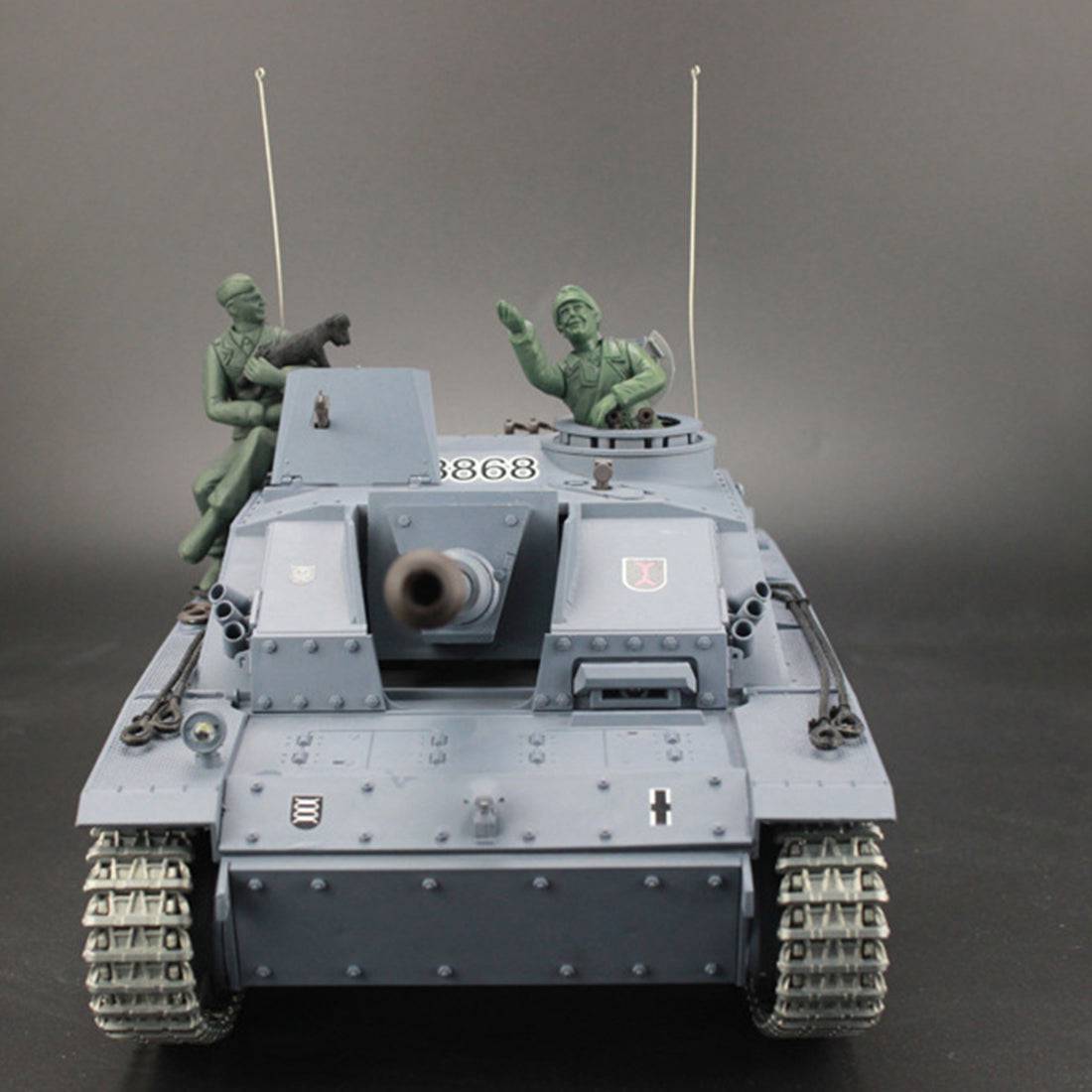 1/16 Scale German Stug III Ausf. F8 RC Assault Gun Metal Ultimate Edition 6.0 System