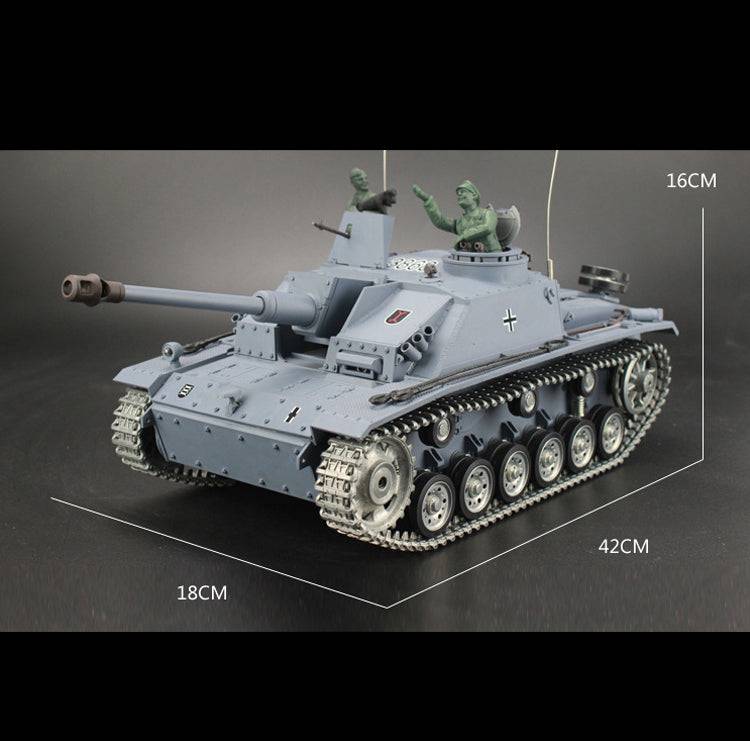 1/16 Scale German Stug III Ausf. F8 RC Assault Gun Metal Ultimate Edition 6.0 System