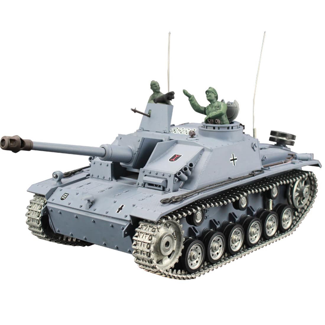 1/16 Scale German Stug III Ausf. F8 RC Assault Gun Metal Ultimate Edition 6.0 System