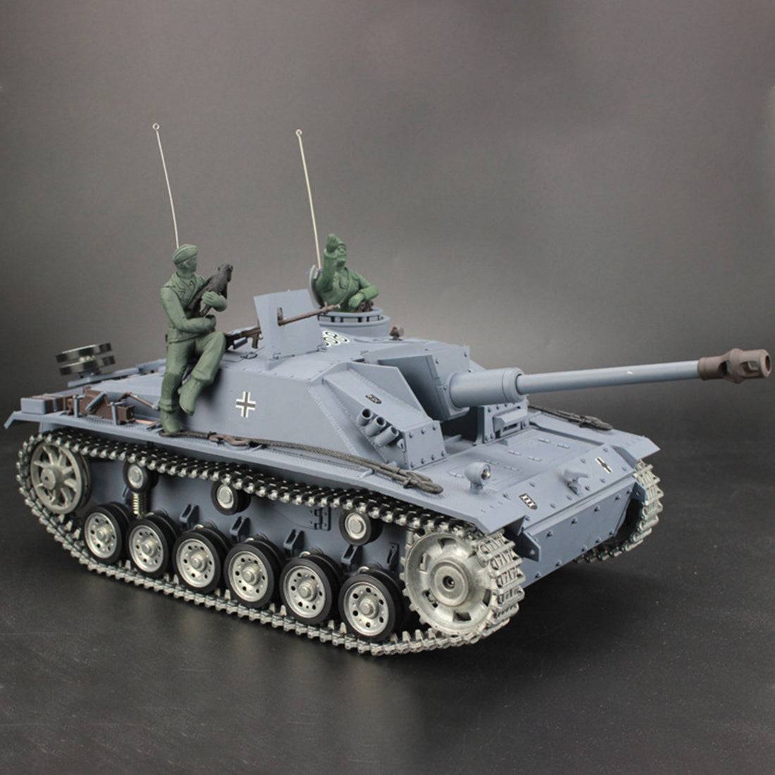 1/16 Scale German Stug III Ausf. F8 RC Assault Gun Metal Ultimate Edition 6.0 System