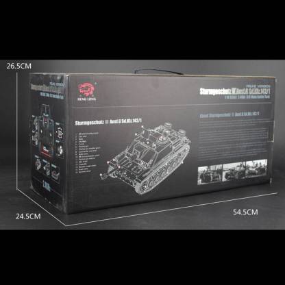 1/16 Scale German Stug III Ausf. F8 RC Assault Gun Metal Ultimate Edition 6.0 System