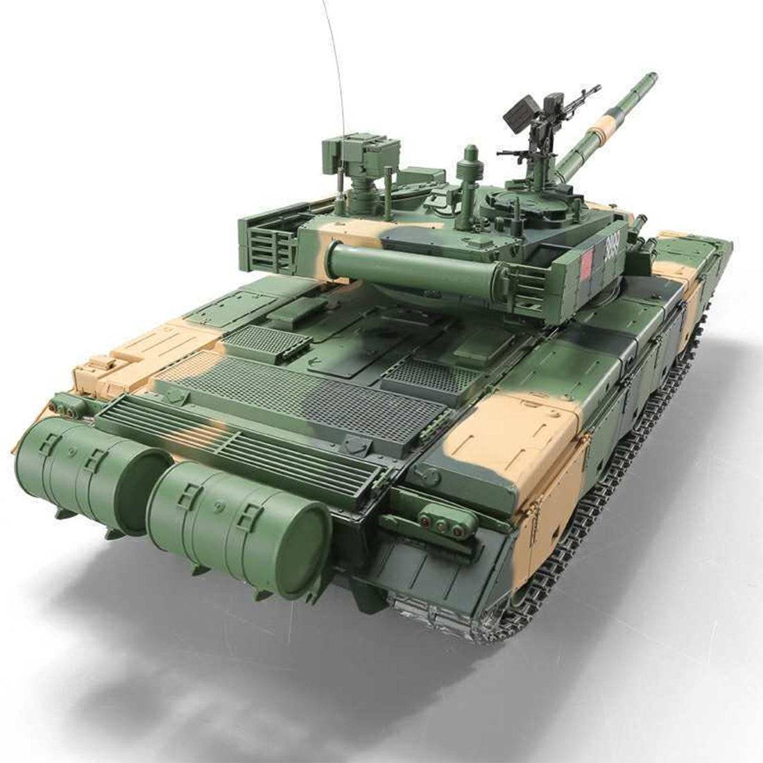 1/16 Scale ZTZ 99A RC Tank Metal Upgrade RTR with Realistic Sound Smoke and Shooting Effects
