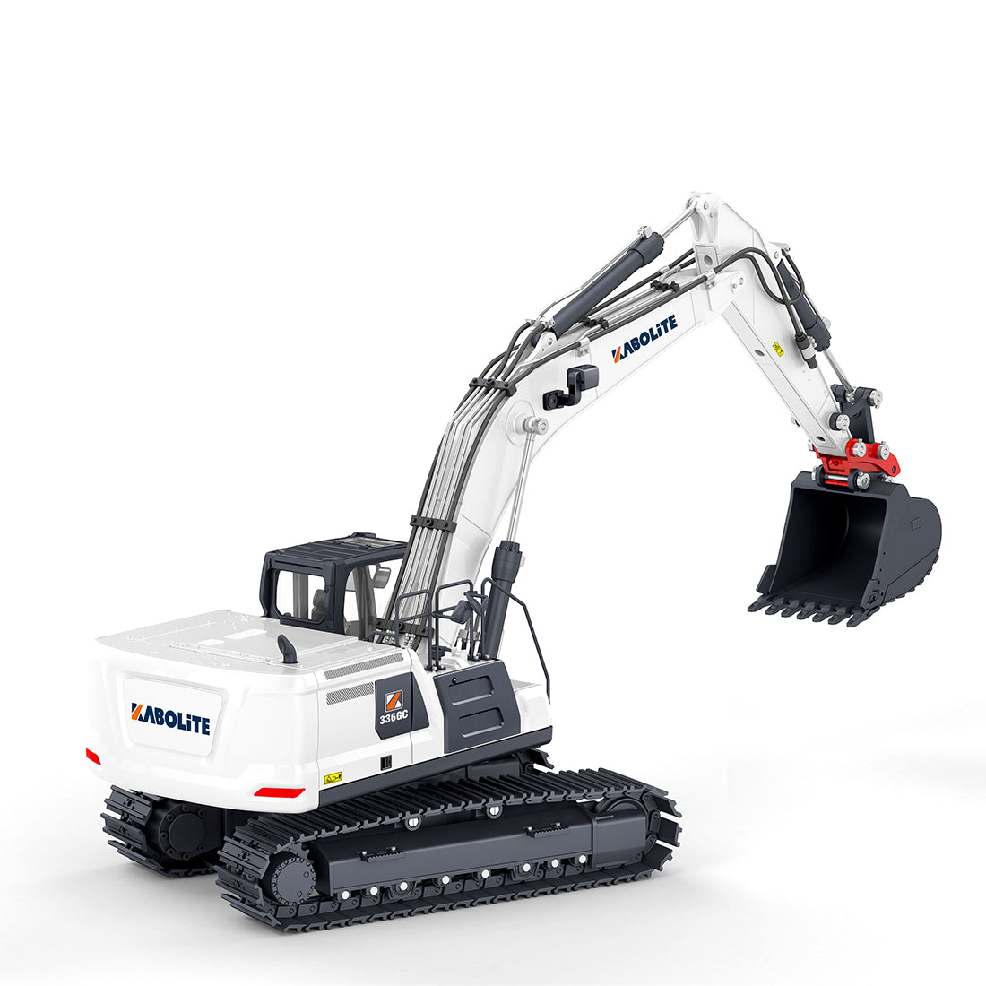 1/18 Scale 4-in-1 RC Hydraulic Excavator All Metal Heavy Duty RTR Construction Model