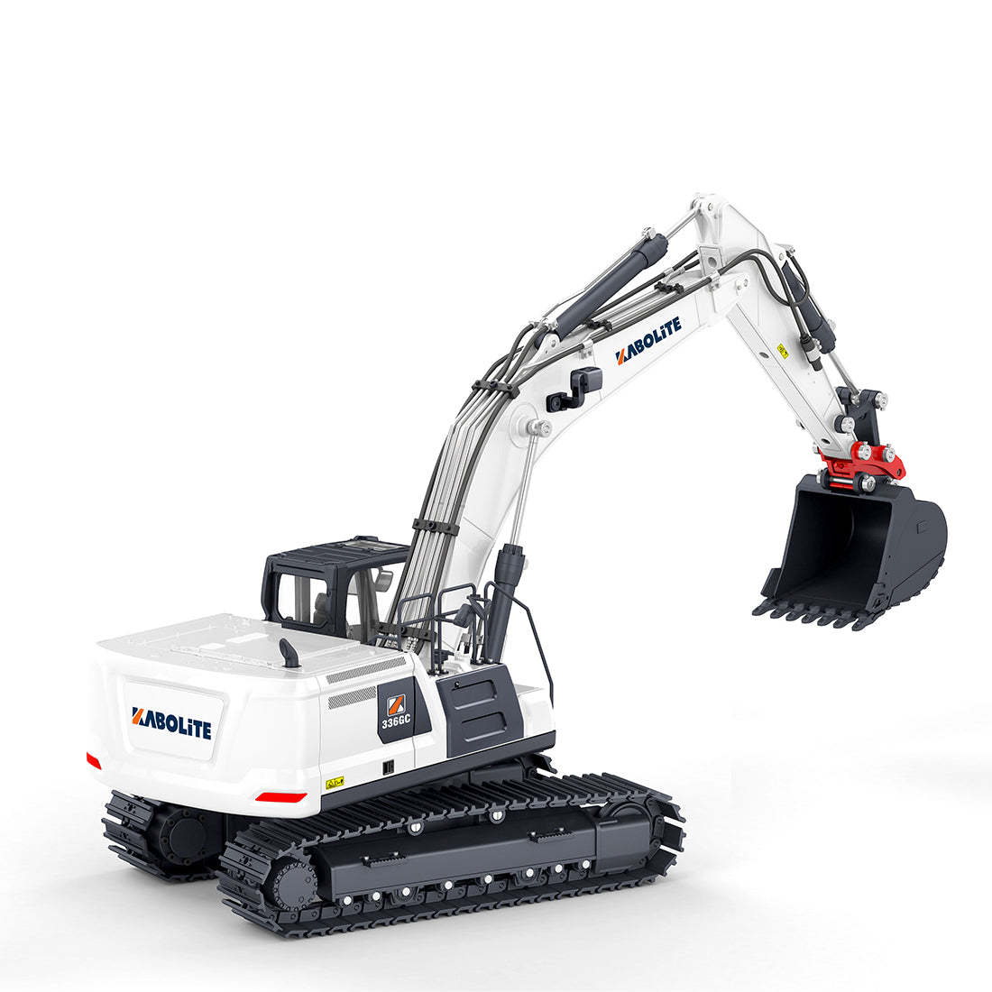 1/18 Scale 4-in-1 RC Hydraulic Excavator All Metal Heavy Duty RTR Construction Model