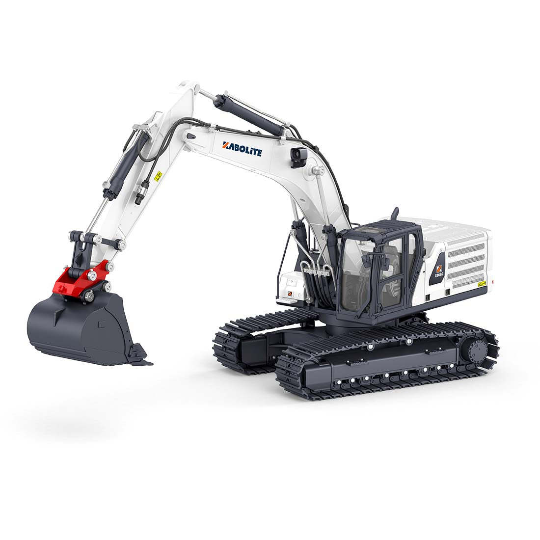 1/18 Scale 4-in-1 RC Hydraulic Excavator All Metal Heavy Duty RTR Construction Model