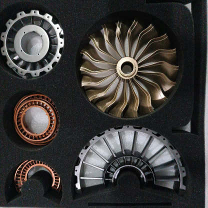 TR900 Transparent Turbofan Engine Model Kit 1/20 Scale Electric STEM Aviation Science Hobby-helloworld7