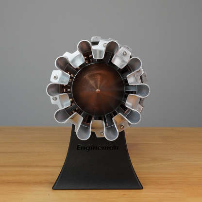 TR900 Transparent Turbofan Engine Model Kit 1/20 Scale Electric STEM Aviation Science Hobby-helloworld7