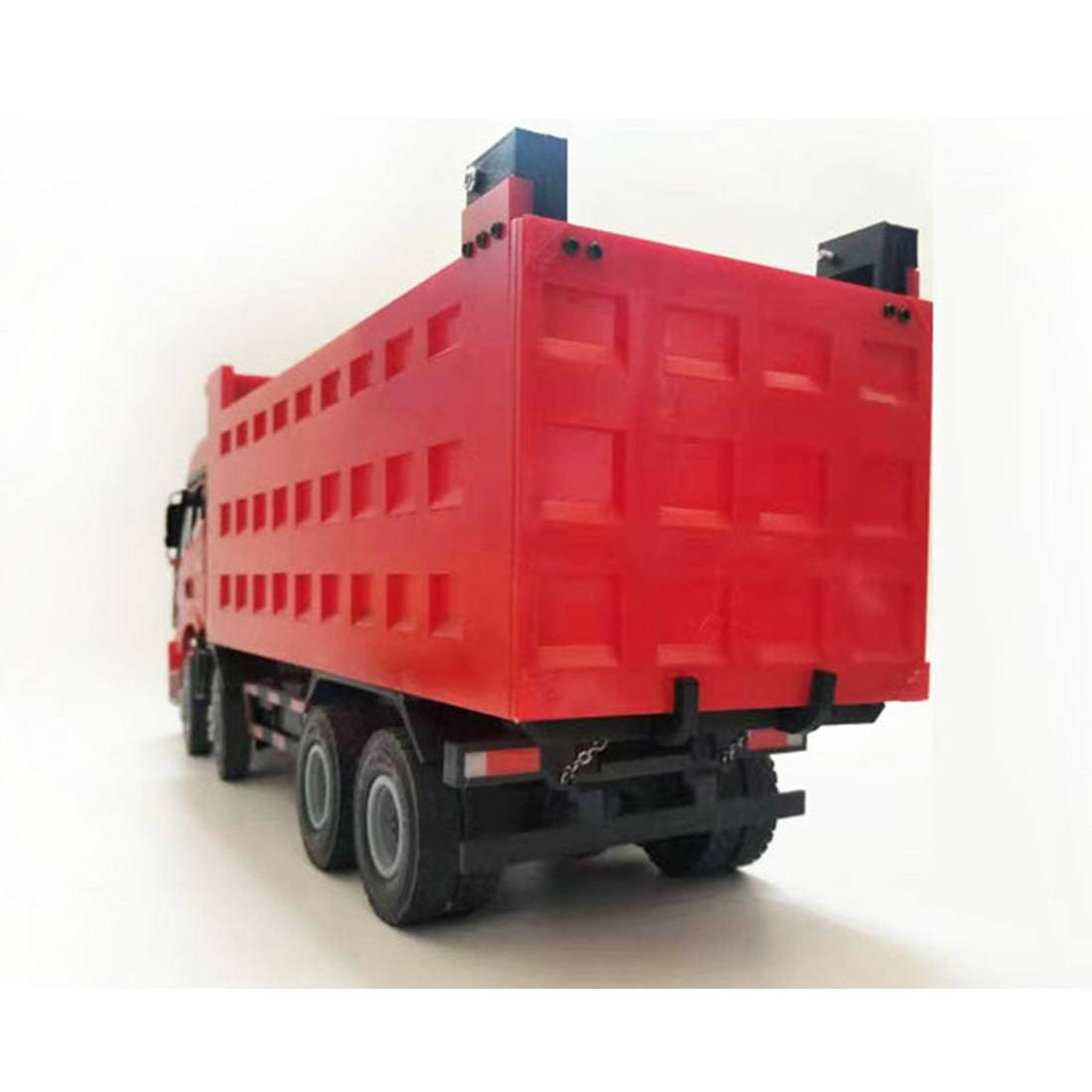 1/24 Scale RC Dump Truck RTR Heavy Duty 8x4 with Hydraulic Lift Full Metal Chassis 2-Speed Gearbox