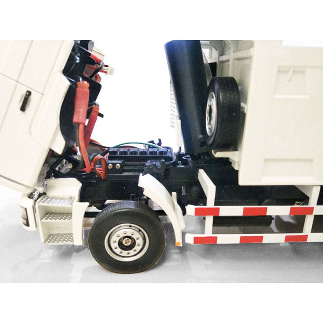 1/24 Scale RC Hydraulic Dump Truck RTR 2-Speed Heavy Hauler with Metal Drivetrain Ready to Run Construction Vehicle-helloworld7