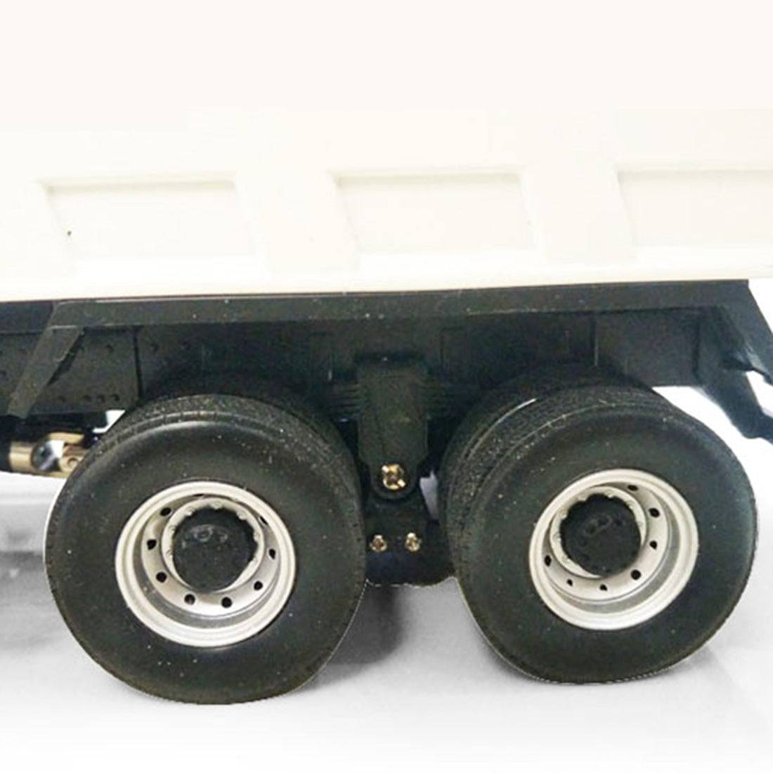 1/24 Scale RC Hydraulic Dump Truck RTR 2-Speed Heavy Hauler with Metal Drivetrain Ready to Run Construction Vehicle-helloworld7