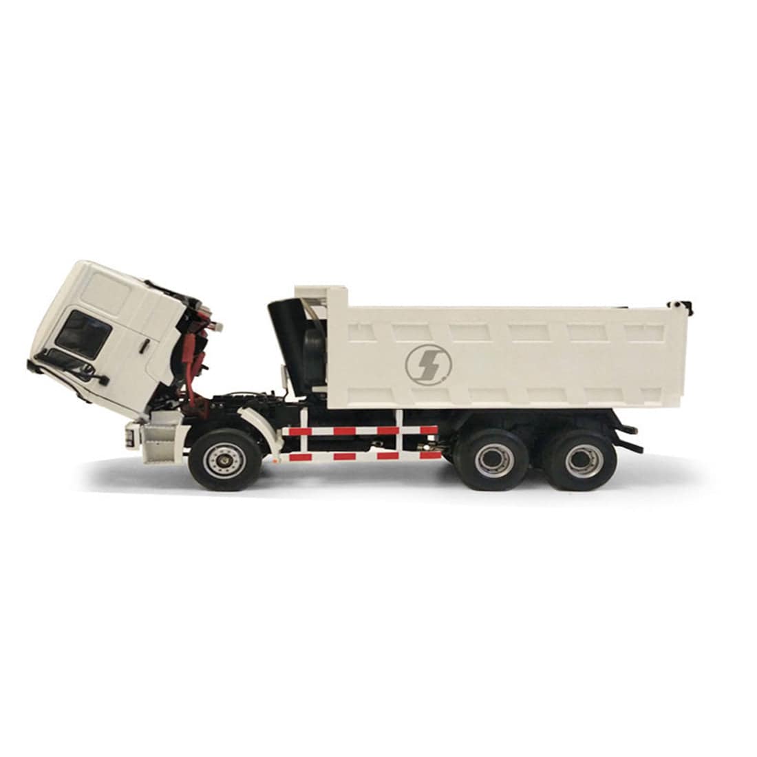 1/24 Scale RC Hydraulic Dump Truck RTR 2-Speed Heavy Hauler with Metal Drivetrain Ready to Run Construction Vehicle-helloworld7