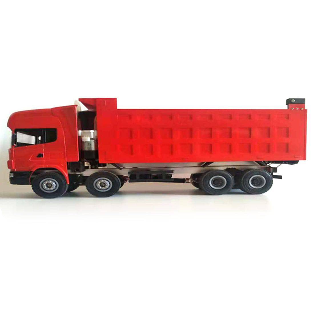 1/24 Scale RC Hydraulic Dump Truck RTR Heavy Hauler Model with Multi Speed Gearbox and 2.4G Full Scale Control-helloworld7
