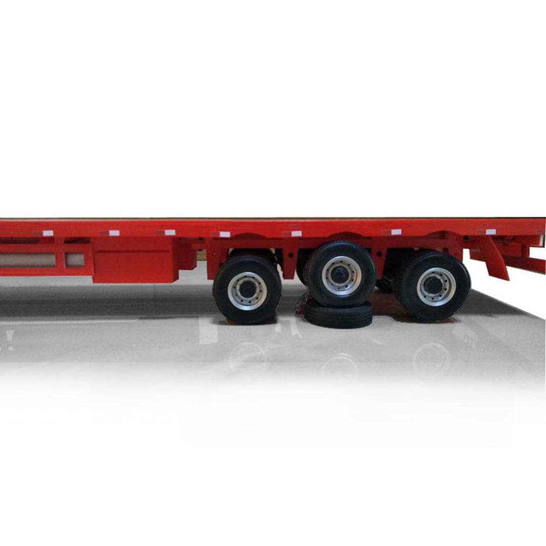 1/24 Scale RC Tow Truck with Detachable Flatbed Trailer RTR 2-Speed Heavy Duty Tractor