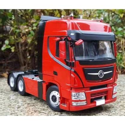 1/24 Scale RC Truck and Detachable Flatbed Trailer RTR Heavy Duty Alloy Tow Tractor Model with 2 Speed Gearbox-helloworld7