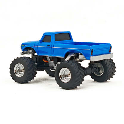1/36 Scale Mini RC Monster Truck RTR Full Proportional 4WD Off-Road Desktop Crawler Vehicle-helloworld7