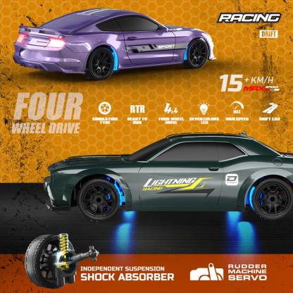 1/43 Scale Mini RC Drift Car 4WD Full Proportional High Speed Racing Car RTR-helloworld7