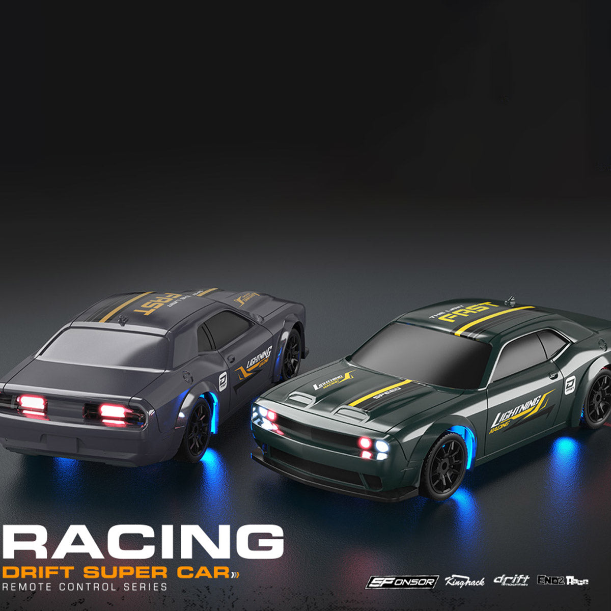 1/43 Scale Mini RC Drift Car 4WD Full Proportional High Speed Racing Car RTR-helloworld7