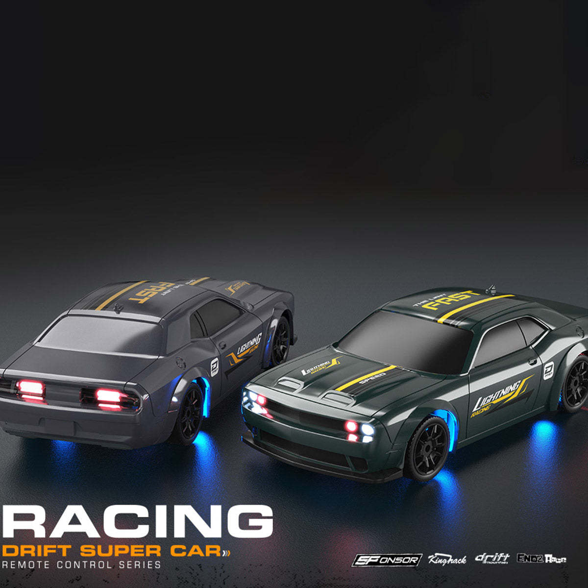 1/43 Scale Mini RC Drift Car 4WD Full Proportional High Speed Racing Car RTR-helloworld7