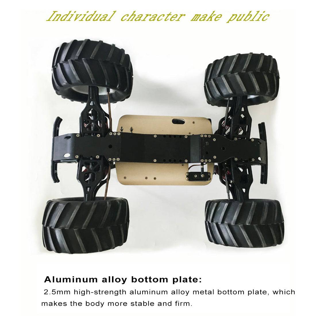 1/8 Scale Nitro Gas Powered 4WD Monster Truck 2 Speed Gearbox 60km/h RTR-helloworld7