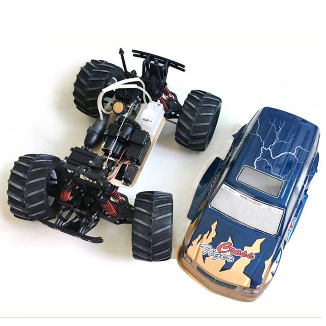 1/8 Scale Nitro Gas Powered 4WD Monster Truck 2 Speed Gearbox 60km/h RTR-helloworld7