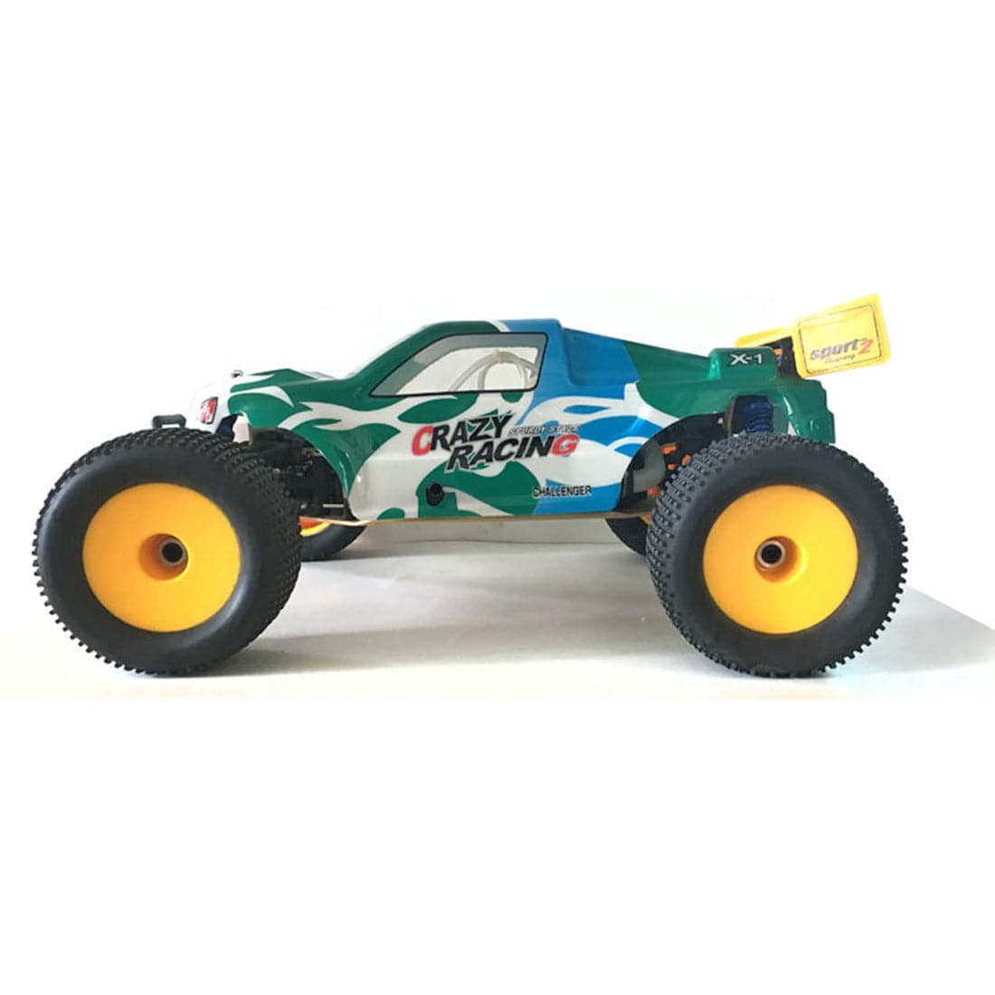 1/8 Scale Pro-Level Nitro RC Off-Road Truck, 80KM/H High-Speed 4WD Ready-to-Run Monster Vehicle