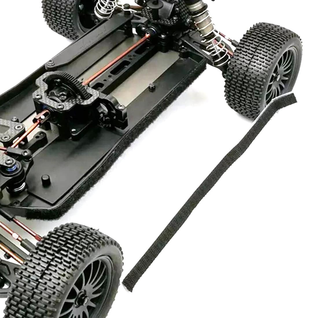 1/9 Scale 4WD Carbon Fiber Dual Mode Desert Rally RC Car Kit DIY Chassis