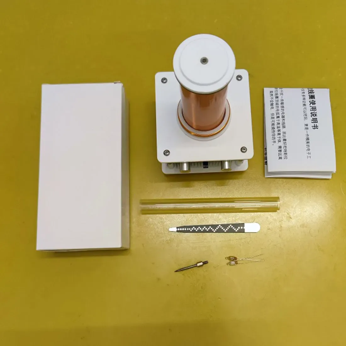 10cm Long Arc Mini Tesla Coil Bluetooth Music Plasma Speaker Touchable Lightning Science Gift