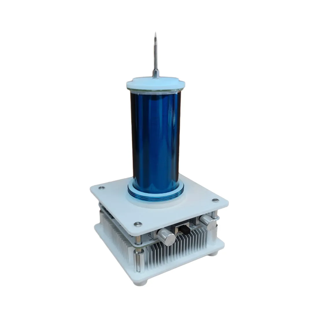 10cm Long Arc Mini Tesla Coil Bluetooth Music Plasma Speaker Touchable Lightning Science Gift