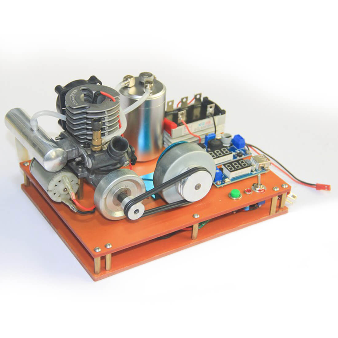 Modified 15-Level Methanol Engine Generator Model Kit 12V Output One-Key Start