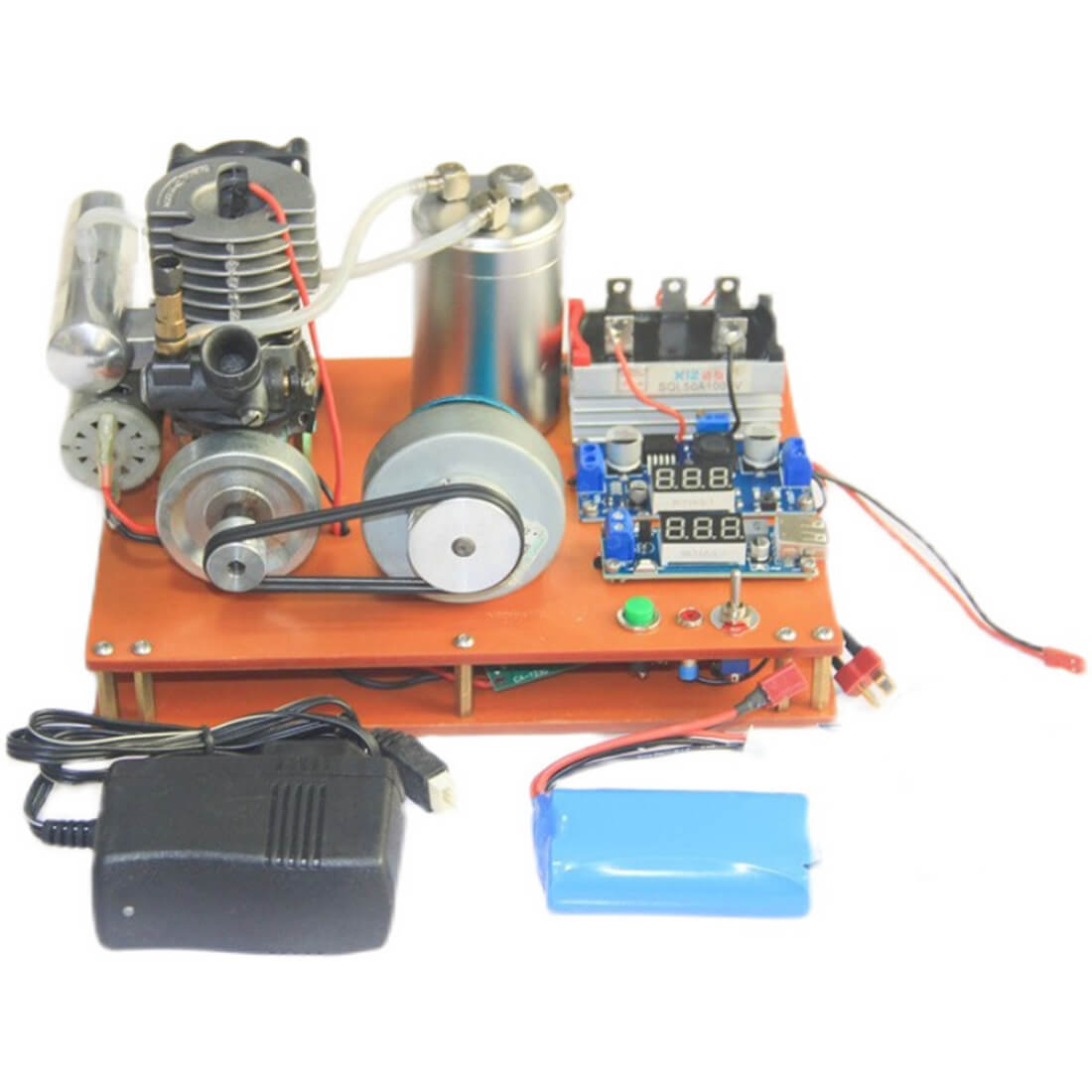 Modified 15-Level Methanol Engine Generator Model Kit 12V Output One-Key Start