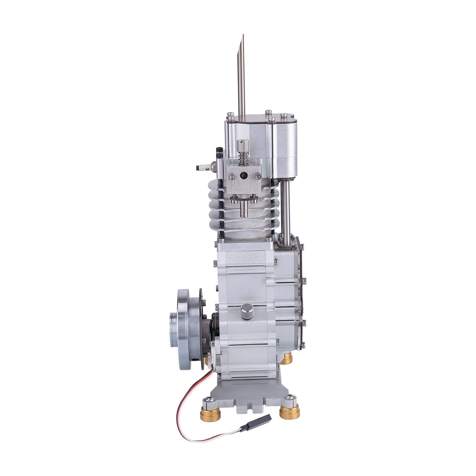 15cc Vertical 4 Stroke OHV Gasoline Engine Model with Visible Internal Mechanism
