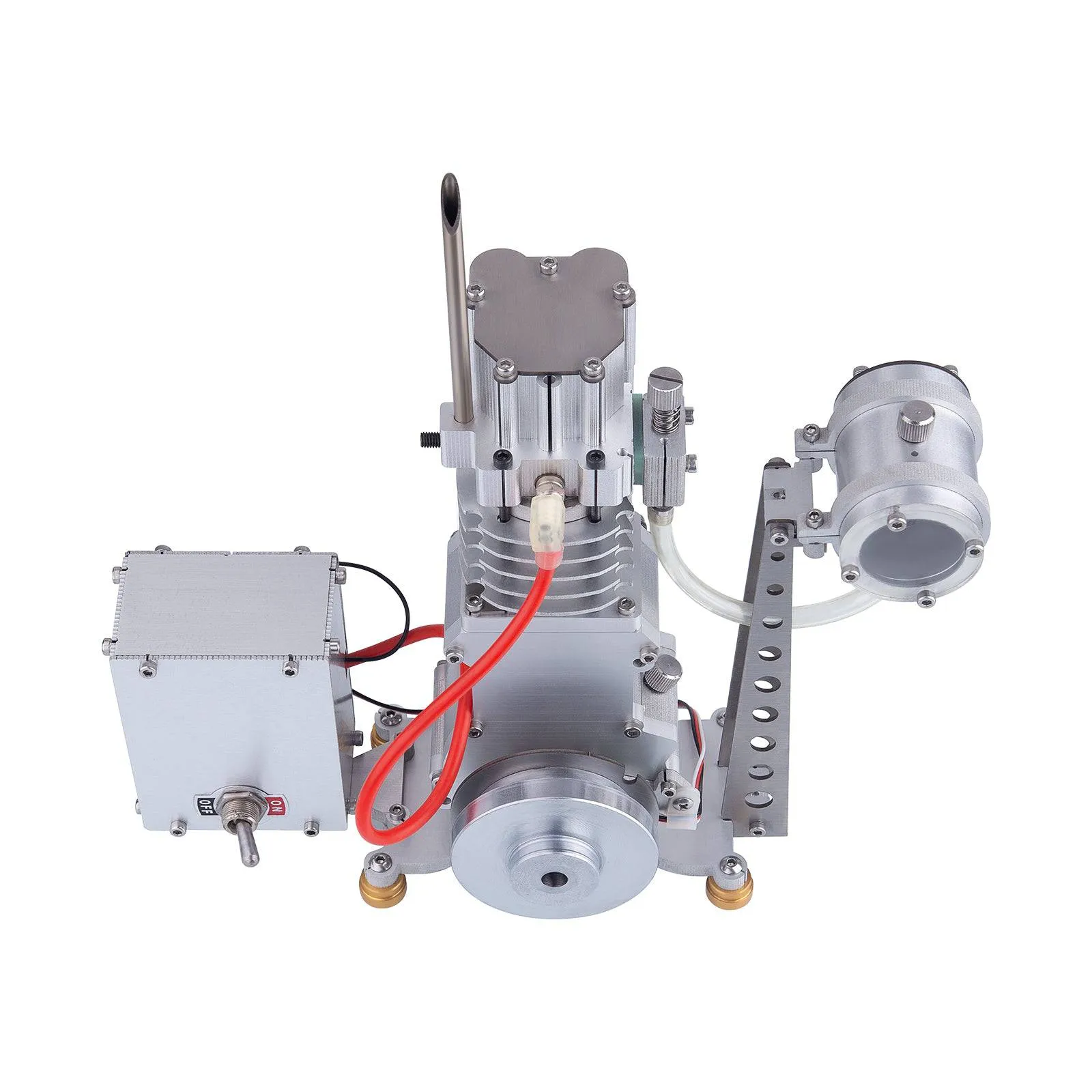 15cc Vertical OHV 4-Stroke Gasoline Engine Model Industrial Internal Combustion Motor with Visible Crankcase