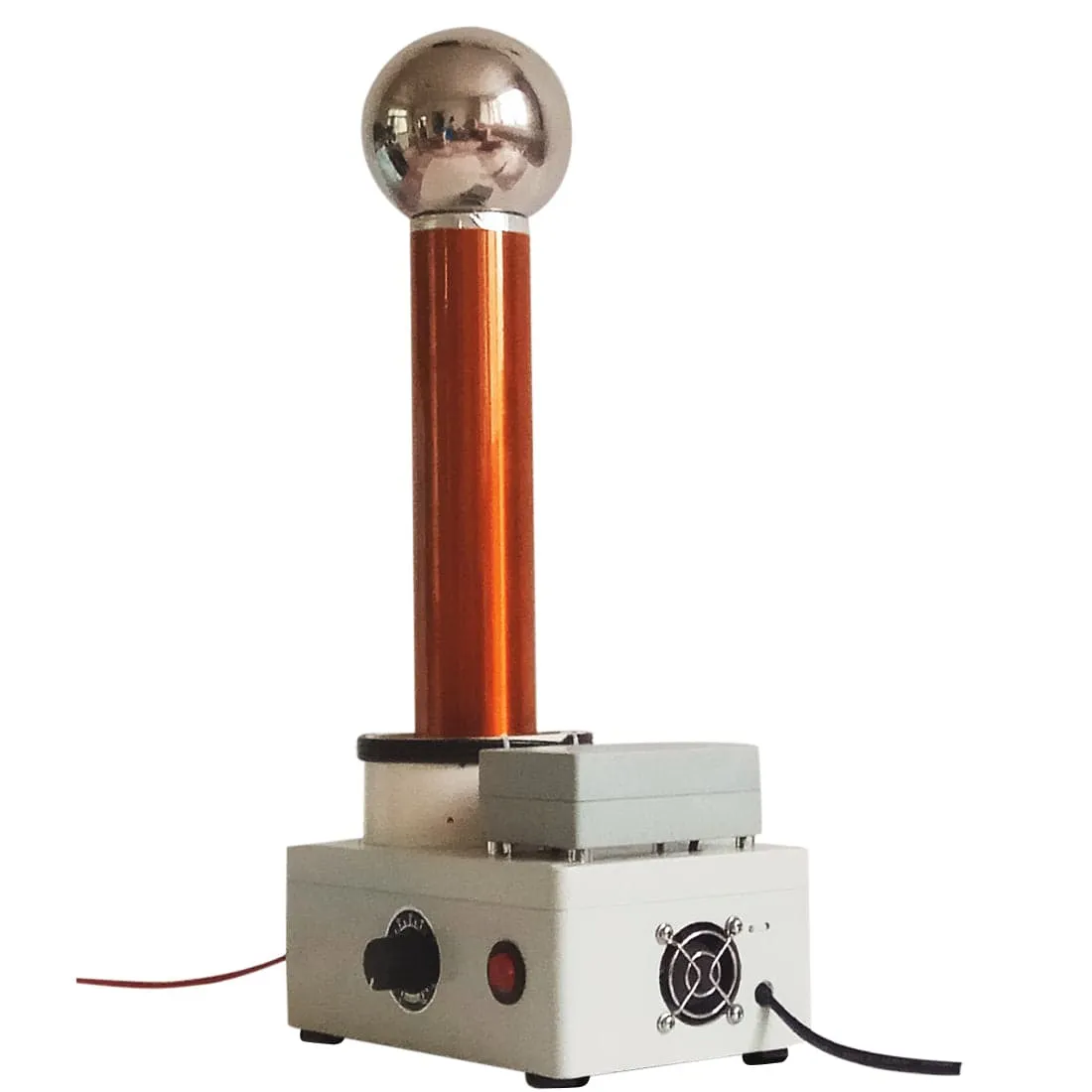 15cm Arc Tesla Coil Artificial Lightning Generator Wireless Transmission Science Experiment Toy Adjustable Power