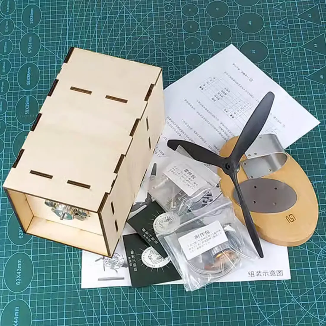 16 Cylinder Swashplate Stirling Engine Model Metal Butane Powered Kinetic Art Generator