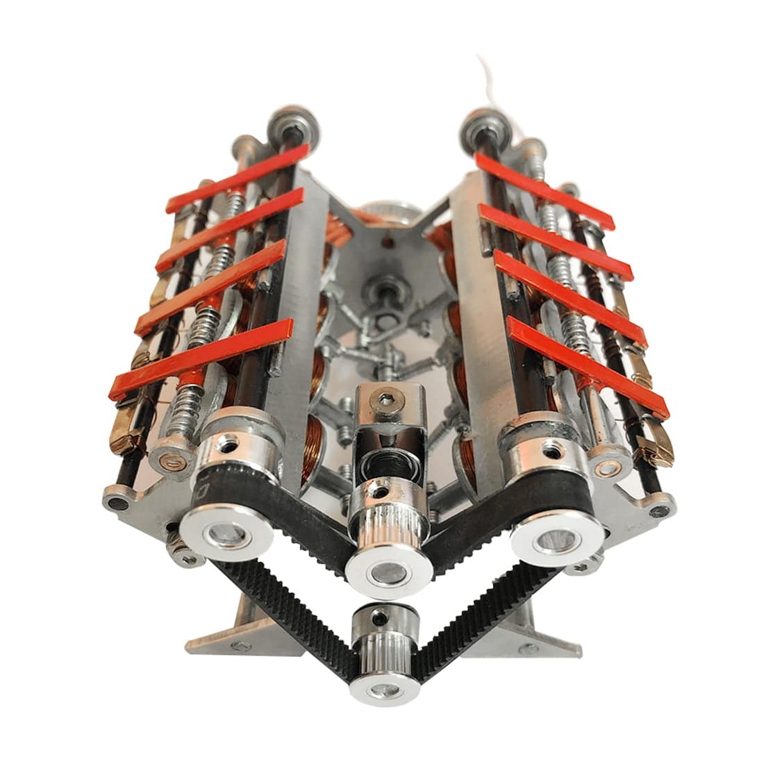 24V V8 Electromagnetic Engine Model High Speed Physics Science STEM Gift