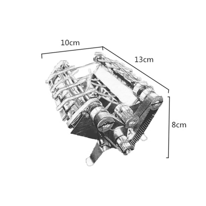 24V V8 Electromagnetic Engine Model High Speed Physics Science STEM Gift