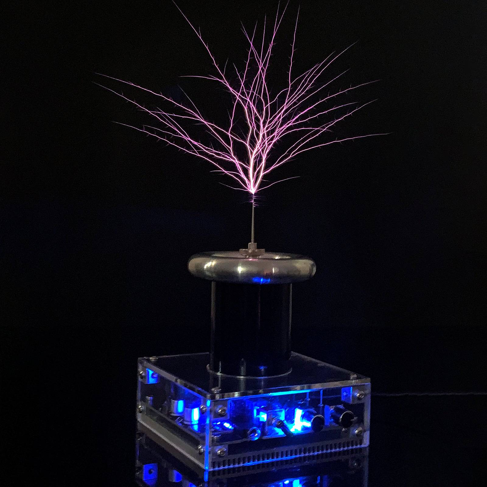 Table Top Musical Tesla Coil Bluetooth Plasma Speaker Touchable Arc Science Toy Wireless Transmission-helloworld7