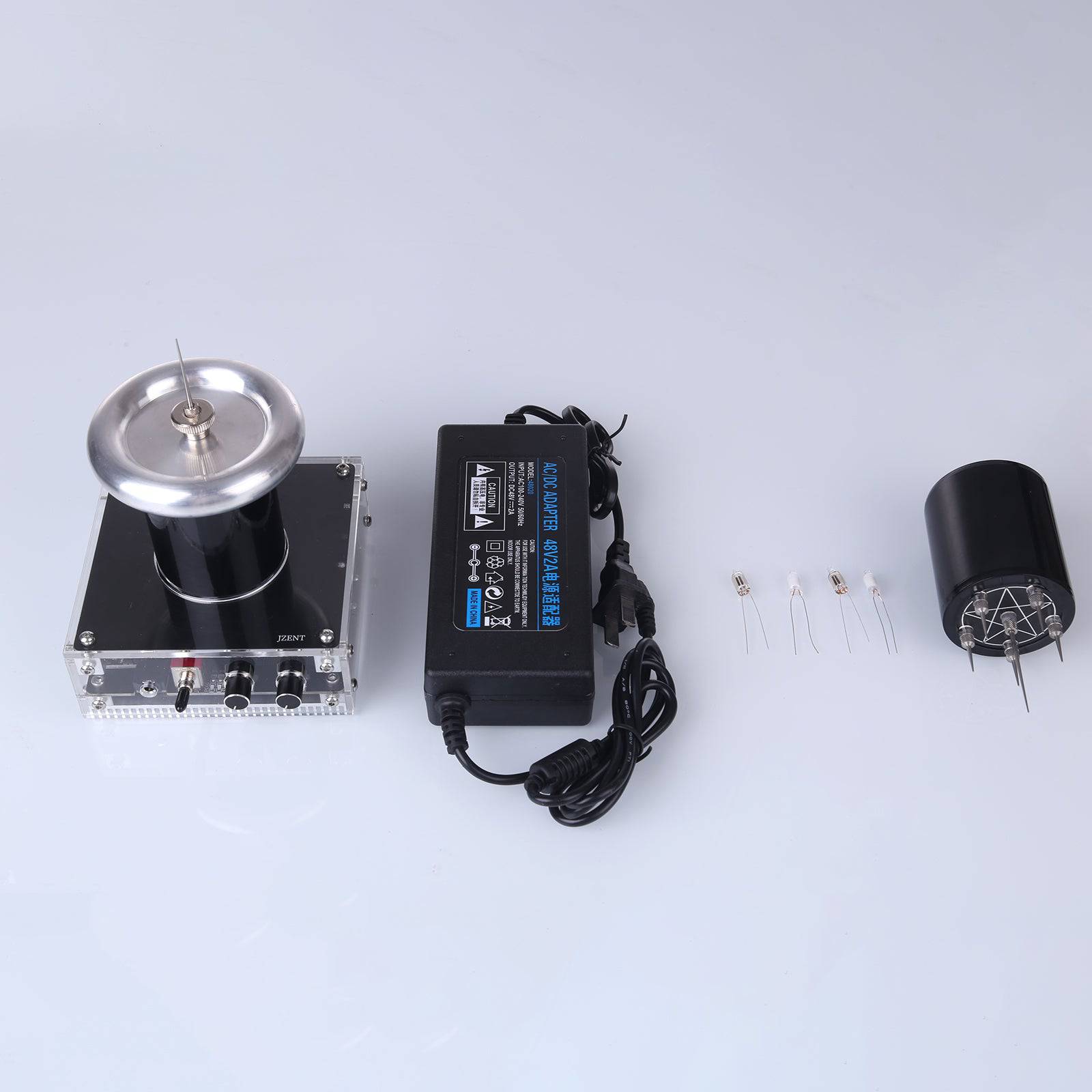 25cm Arc PCB Musical Tesla Coil Bluetooth Plasma Speaker 2-in-1 Touchable Lightning Generator