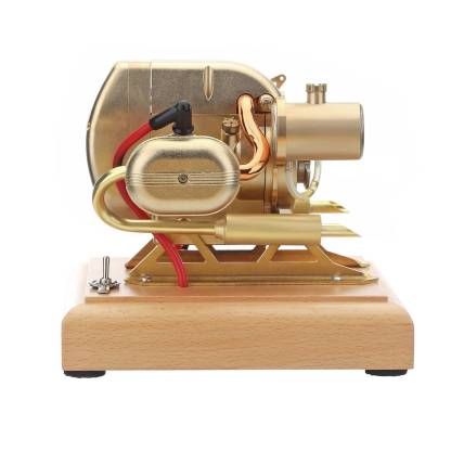 3.2cc Miniature Horizontally Opposed 2 Cylinder 4 Stroke Boxer Engine Model Gift