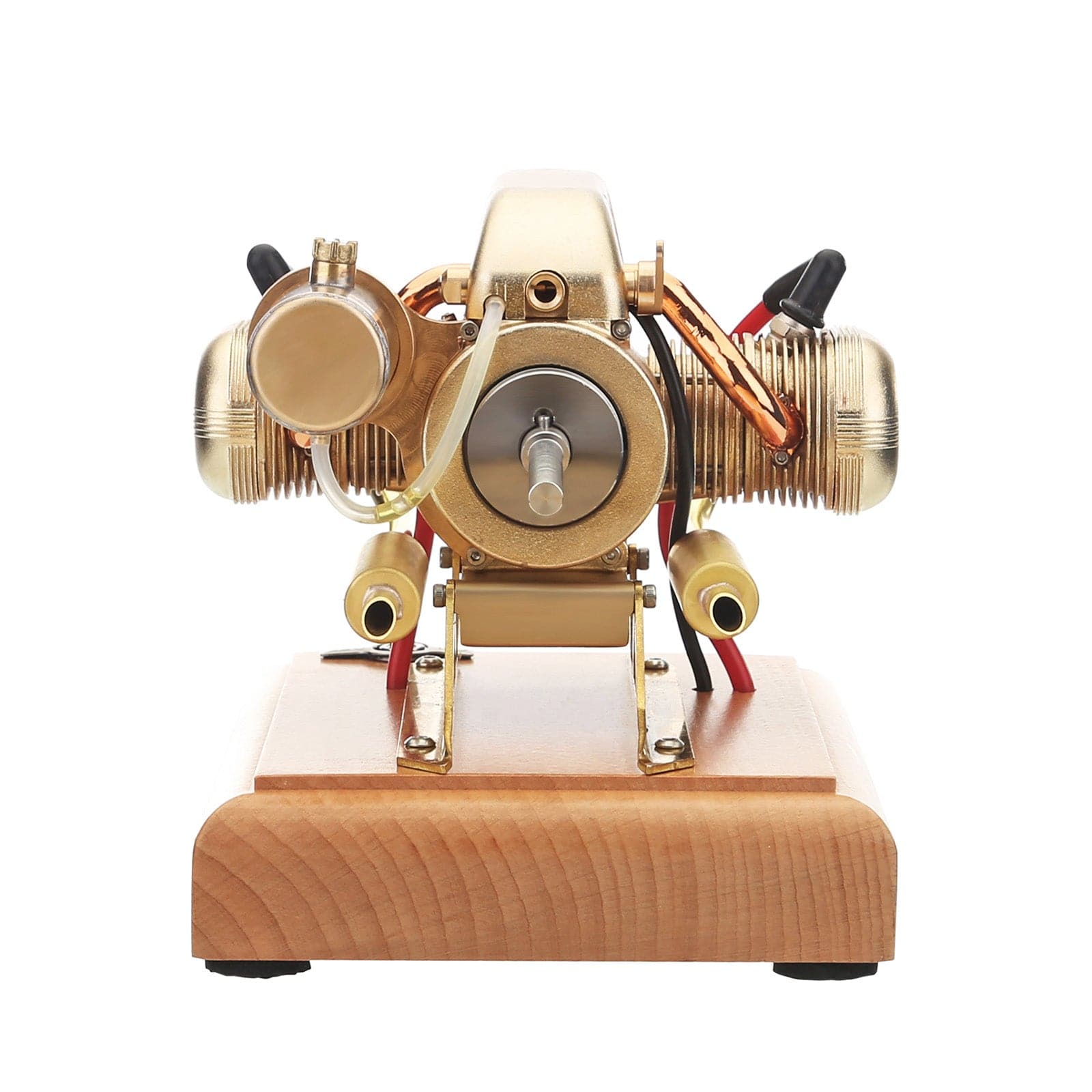 3.2cc Miniature Horizontally Opposed 2 Cylinder 4 Stroke Boxer Engine Model Gift