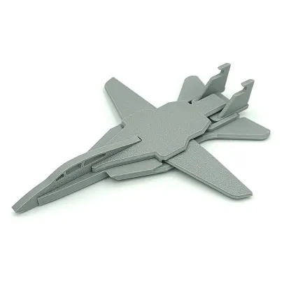 3D Printed F-14 Tomcat Fighter Jet Key Hook Holder with Moving Wings