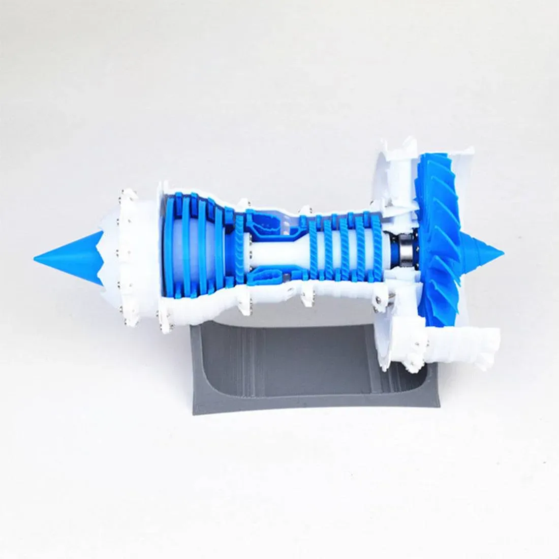 3D Printed Turbofan Aero Engine Model STEM Educational Toy Static & Motorized Versions