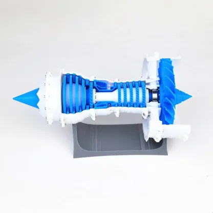 3D Printed Turbofan Aero Engine Model STEM Educational Toy Static & Motorized Versions