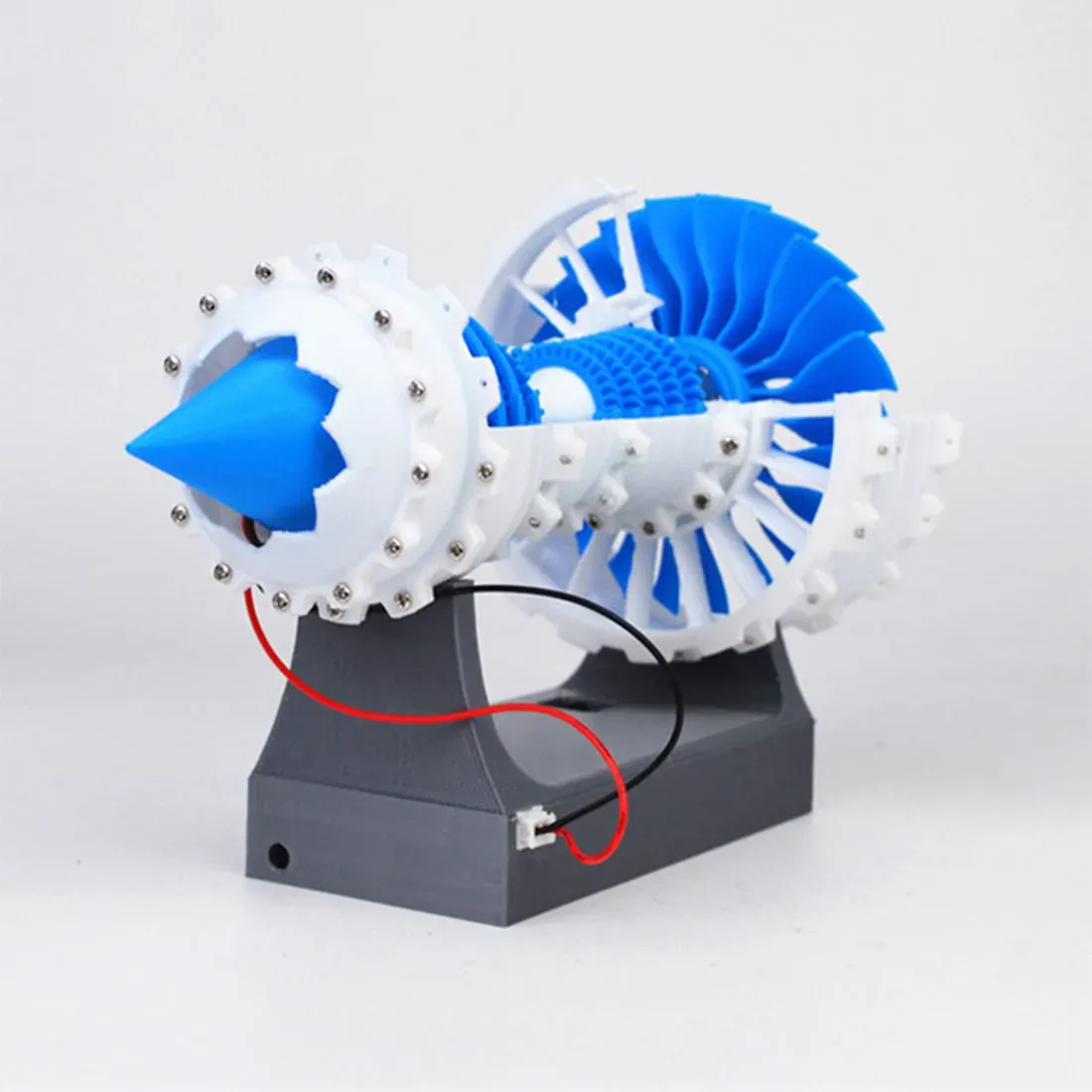 3D Printed Turbofan Aero Engine Model STEM Educational Toy Static & Motorized Versions