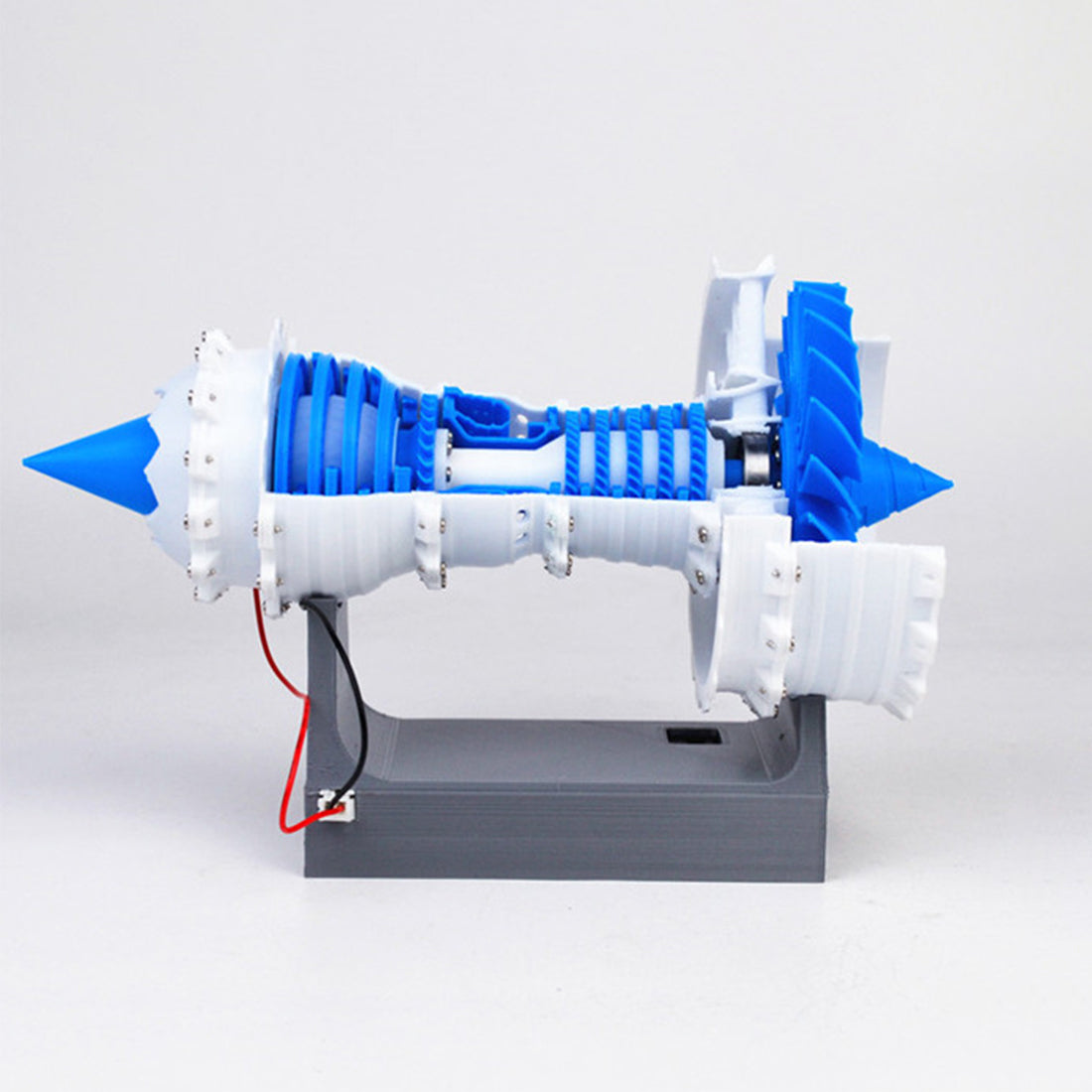 3D Printed Turbofan Aero Engine Model STEM Educational Toy Static & Motorized Versions