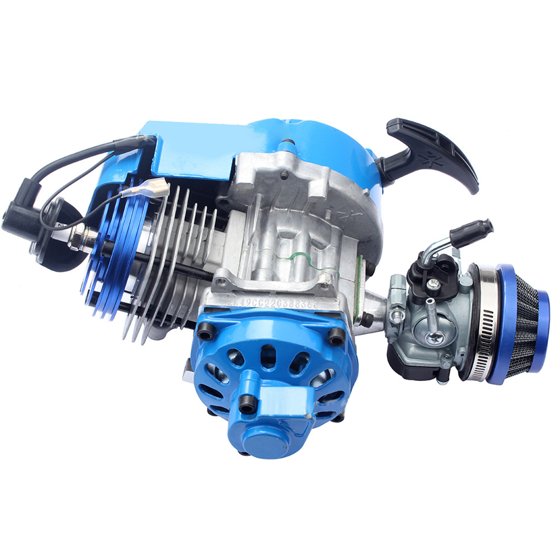 49cc 2-Stroke High Performance Gas Engine Motor Kit for Mini Dirt Bike ATV Quad